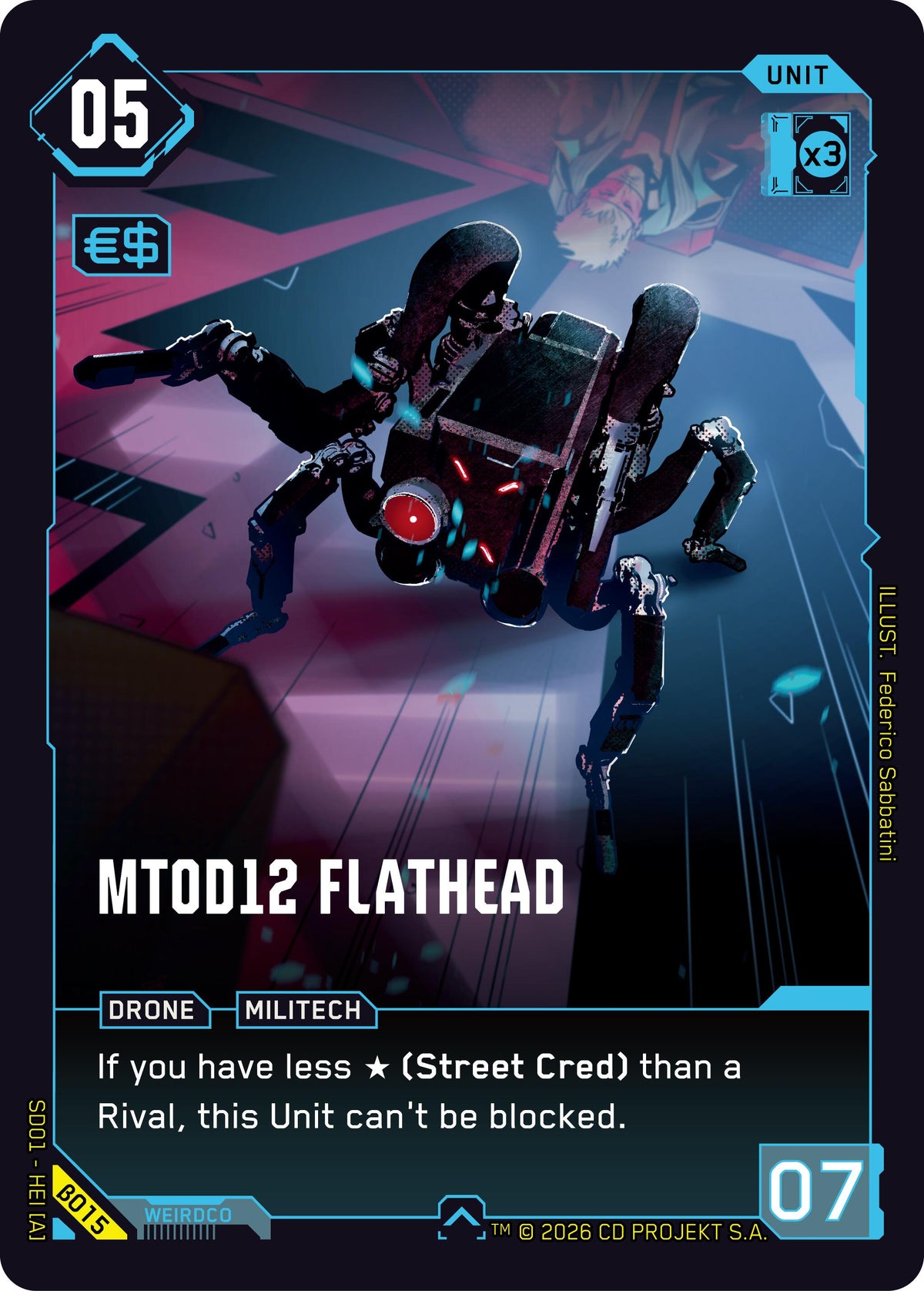 MT0D12 Flathead