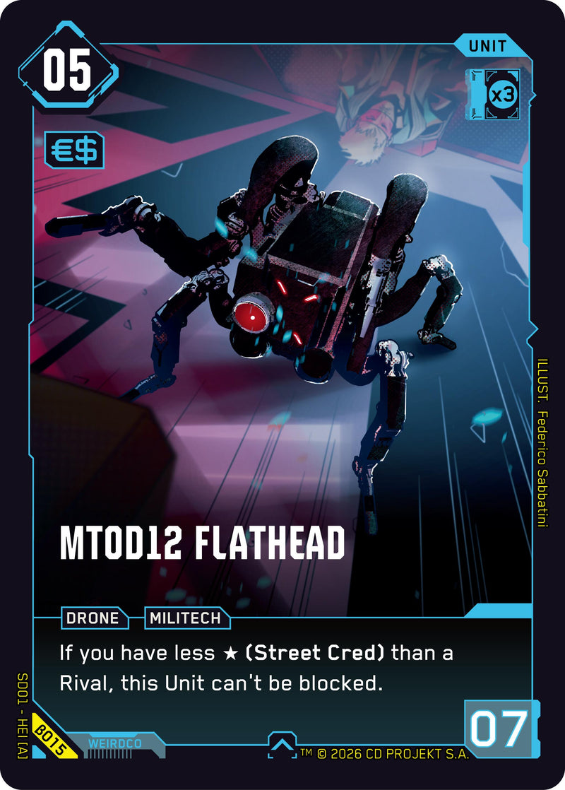 MT0D12 Flathead