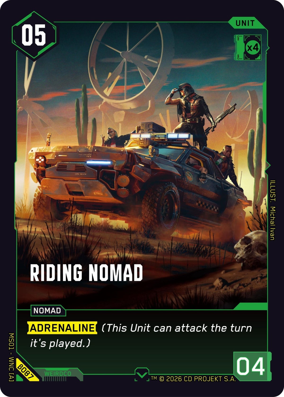 Riding Nomad