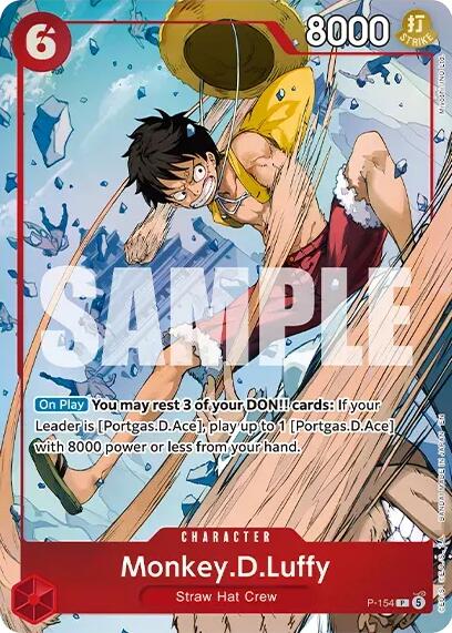 Monkey.D.Luffy (Premium Card Collection -Flame-Flame Fruit Coliseum Edition-)