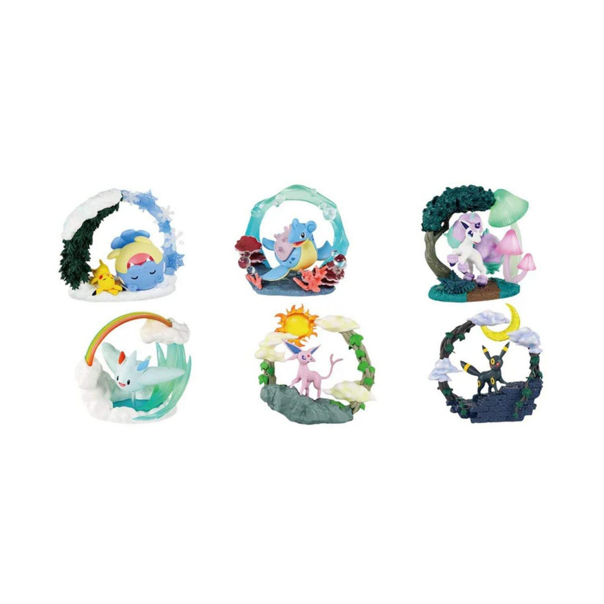 Re-Ment Pokemon Circular Diorama Collection Blind Box - RE-MENT