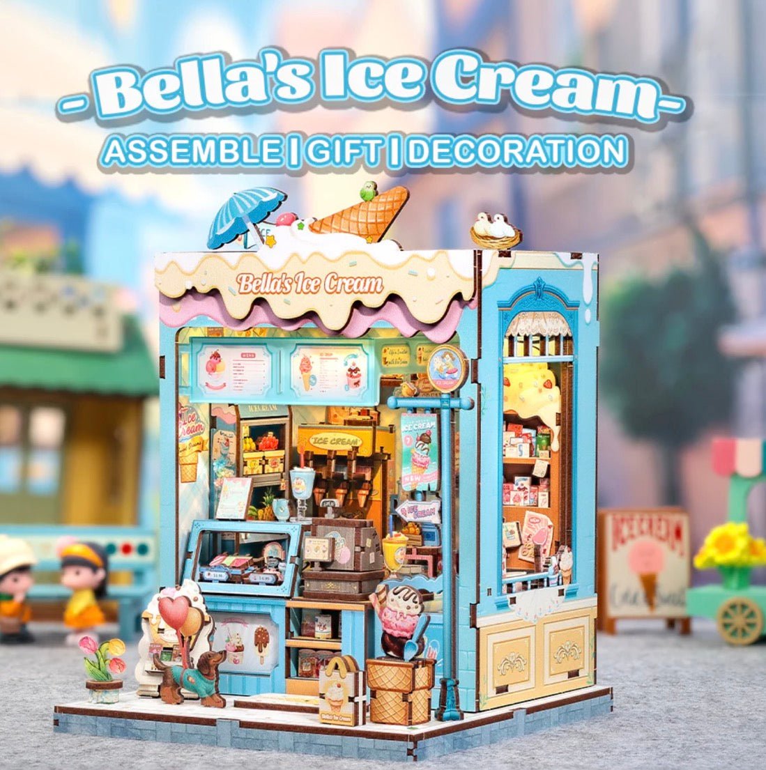 CUTEBEE DIY Miniature House | Bella’s Ice Cream - Cutebee