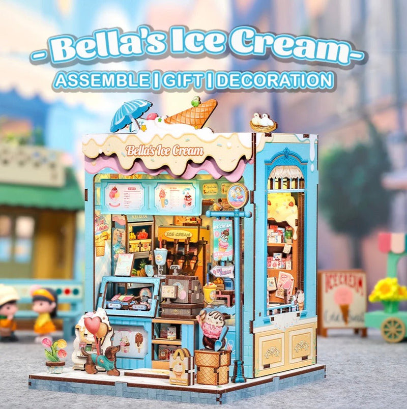 CUTEBEE DIY Miniature House | Bella’s Ice Cream - Cutebee