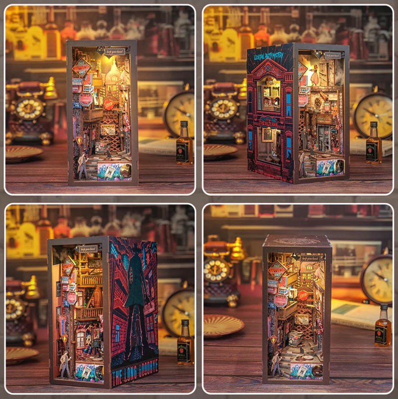 CUTEBEE DIY Book Nook Kit - The Long Goodbye - Cutebee