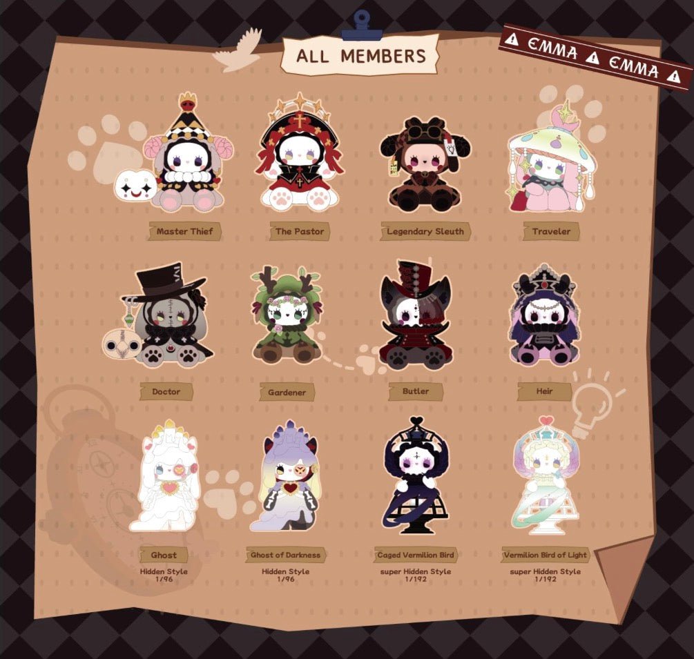 Lucky Emma Secret Forest Blizzard Manor Blind Box Figure - Other