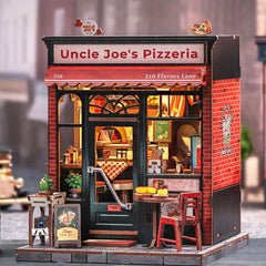 CUTEBEE DIY Miniature House | Uncle Joe’s Pizzeria - Cutebee