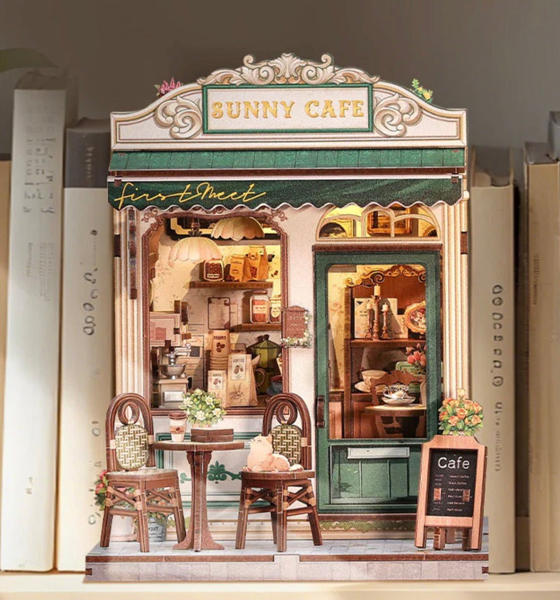 CUTEBEE DIY Miniature House | Sunny Cafe - Cutebee