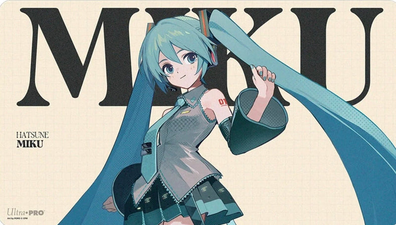 Ultra Pro Playmat Hatsune Miku Retro Soundscapes Miku - Bandai