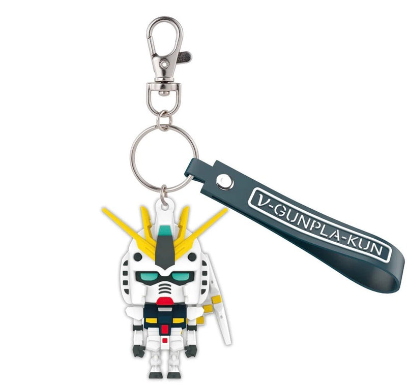 Nu Gunpla-Kun 3D Rubber Mascot Keychain - Bandai