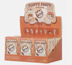 Mofusand Fluffy Party Series Figrure Confirmed Blind Box Cat Cute - Miniso