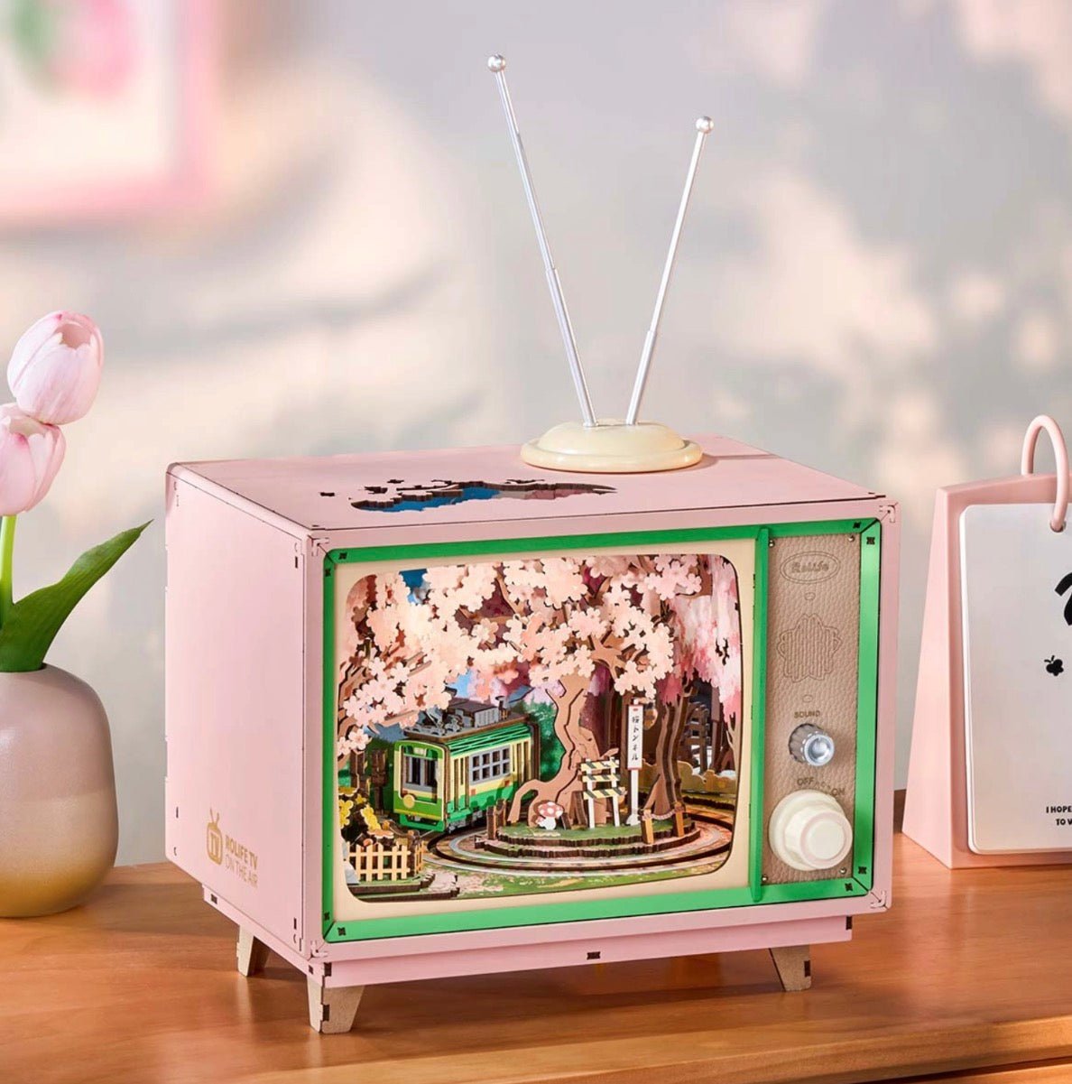 Pending - Rolife DIY Music Box- Sakura Dreamy Tour AMT02 - Rolife