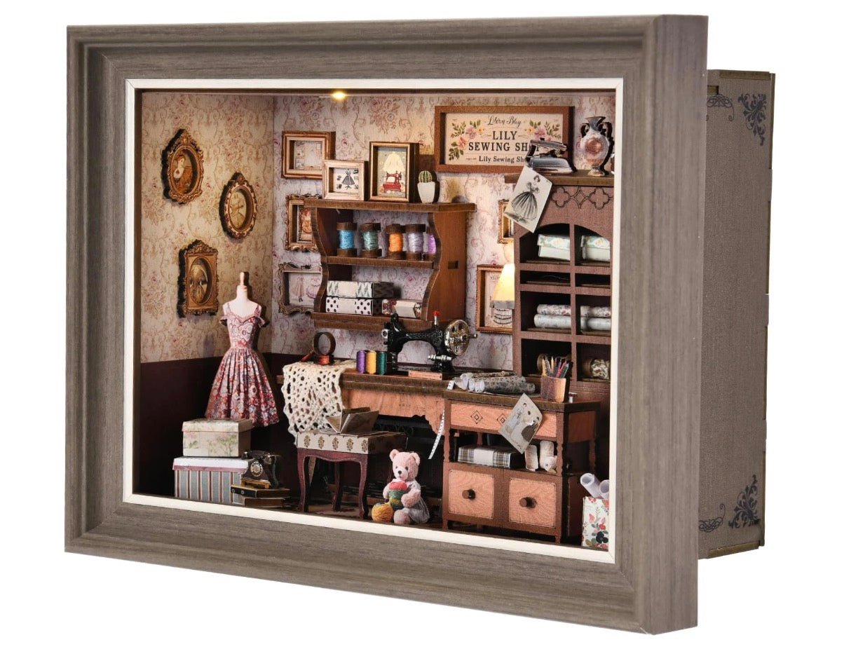 Pending - Lily Sewing Shop Book Nook - Aslowsnail