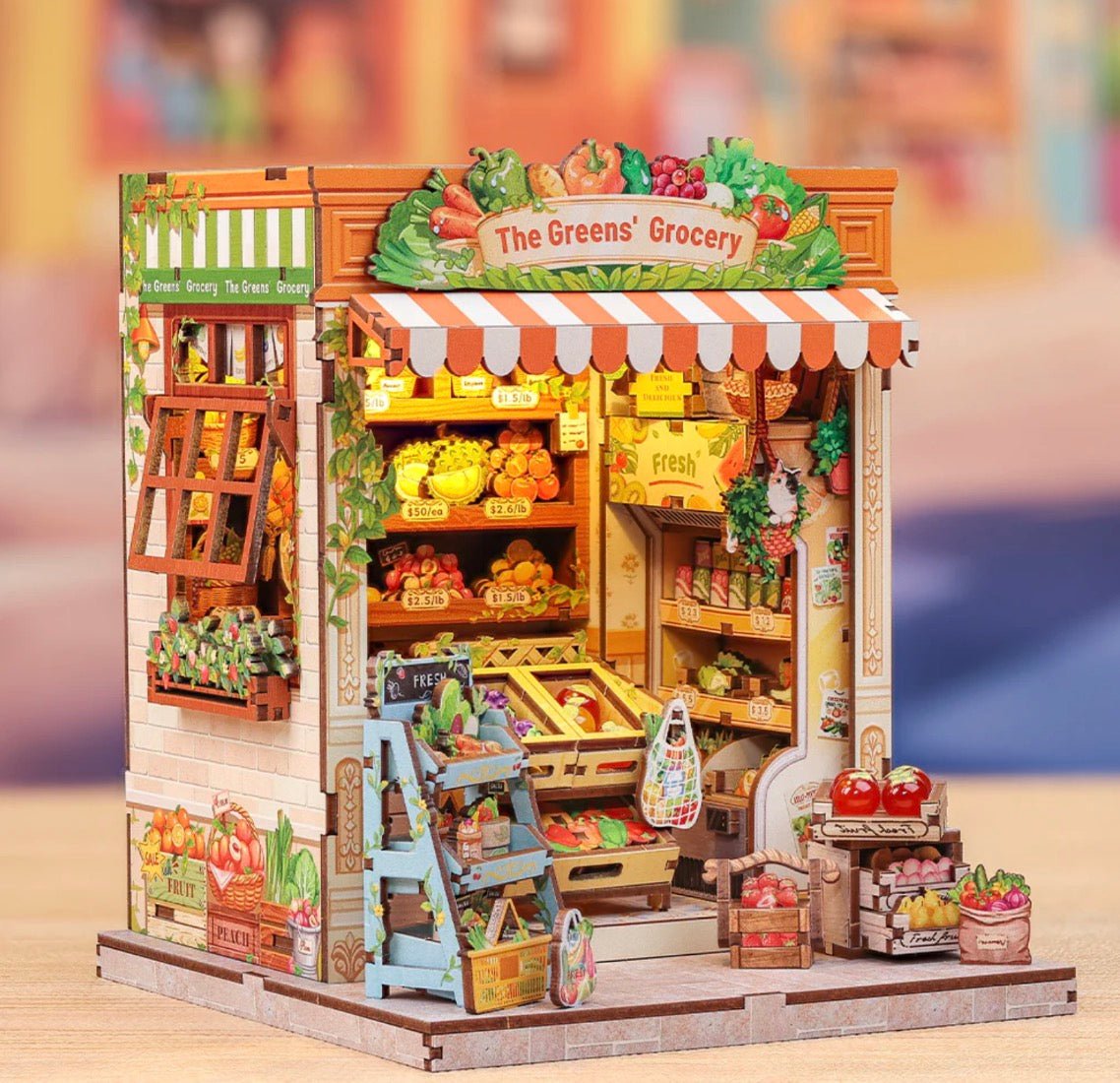 CUTEBEE DIY Book Nook Kit - The Green’s Grocery - Cutebee