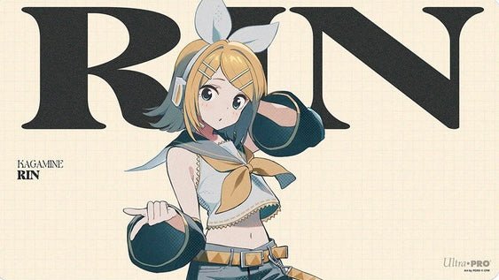 Ultra Pro Playmat Hatsune Miku Retro Soundscapes Rin - Bandai