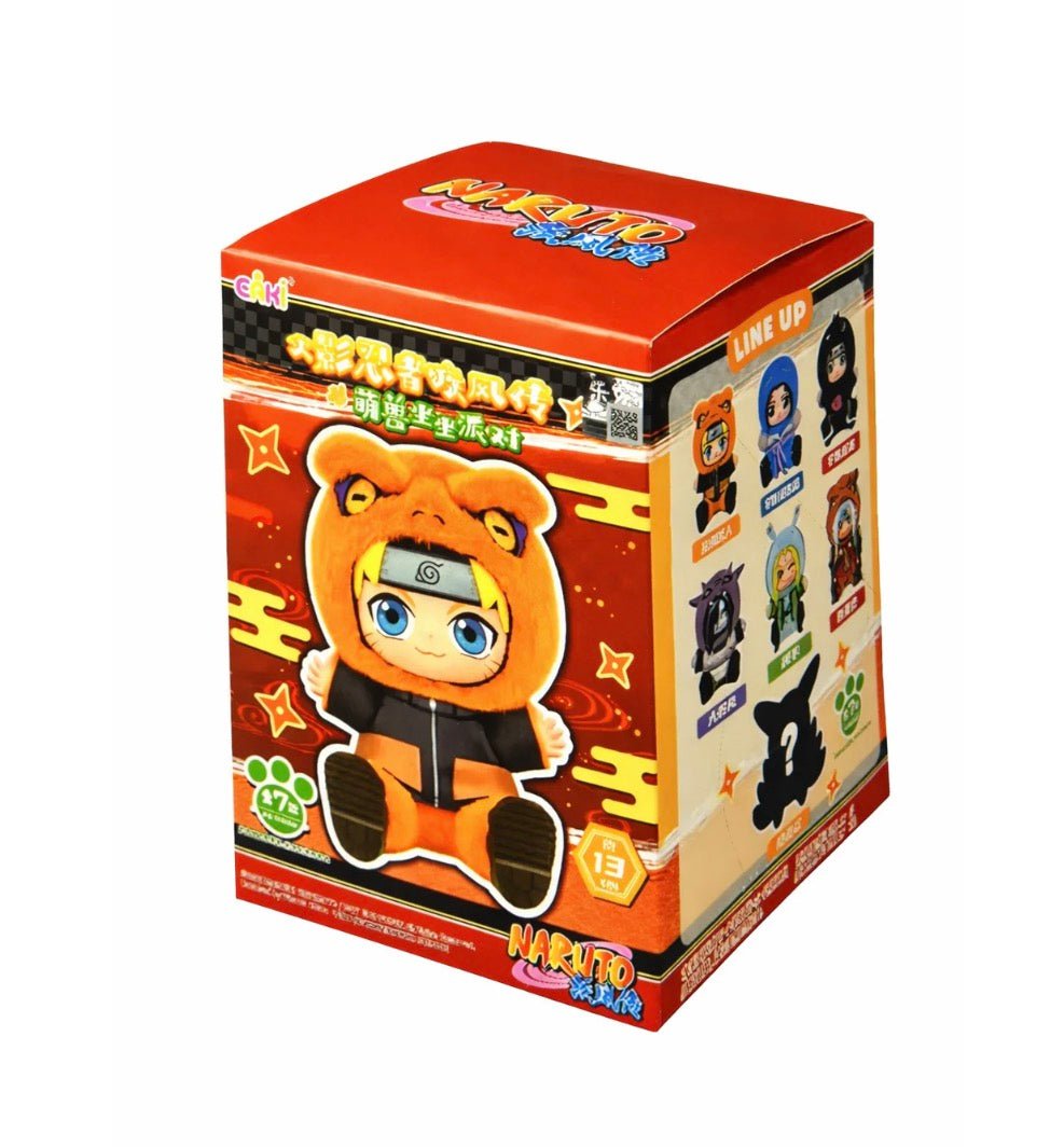 Naruto Shippuden Cute Beast Party Series Keychain Plush Blind Box - Top Toy