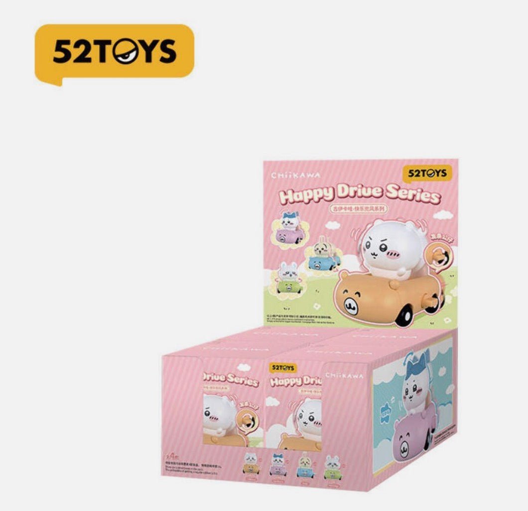 Chiikawa Happy Drive Wind-Up Car Blind Box Figure - 52Toys