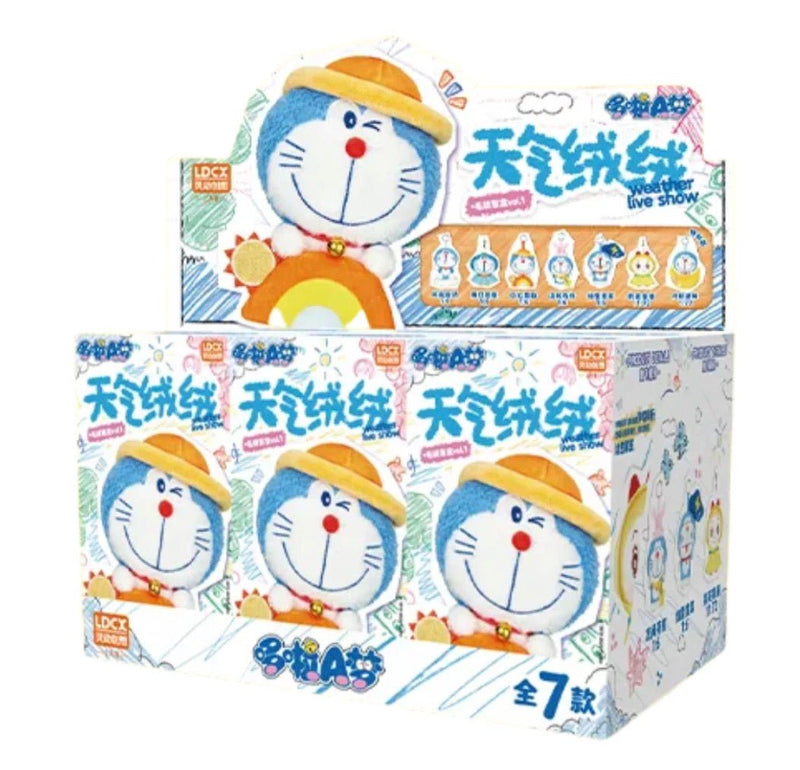 Doraemon Weather Plush Series Plush Blind Box - Other