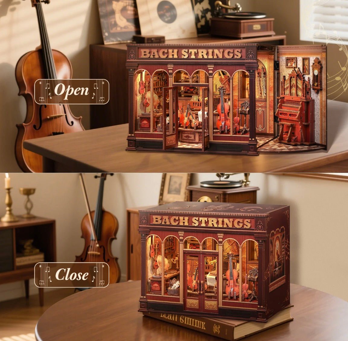 CUTEBEE DIY Miniature House | Bach Strings - Cutebee