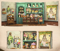 CUTEBEE DIY Book Nook Kit - Blossom Florists - Cutebee