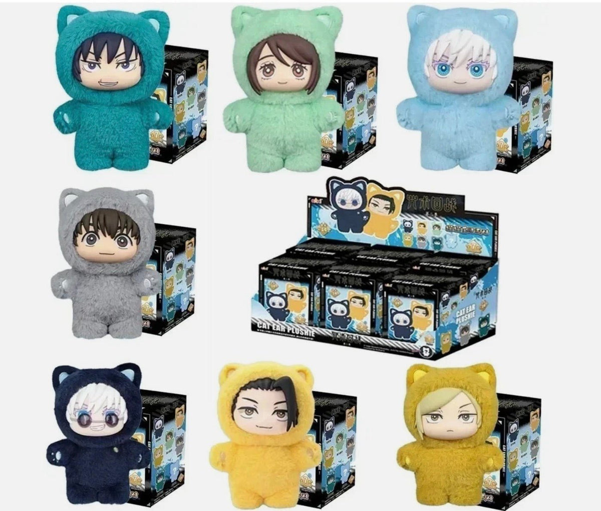 EAKI Jujutsu Kaisen Cat Ear Plushie Blind Box - Other