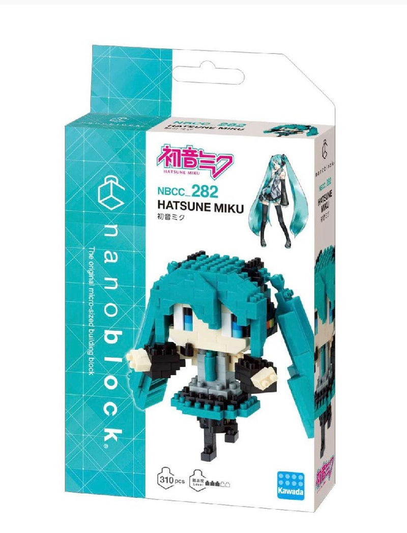 Nanoblock - Hatsune Miku - Character Collection - Hatsune Miku Building Kit - Kawada