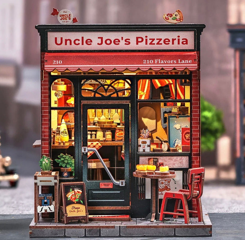 CUTEBEE DIY Miniature House | Uncle Joe’s Pizzeria - Cutebee
