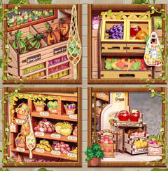 CUTEBEE DIY Book Nook Kit - The Green’s Grocery - Cutebee