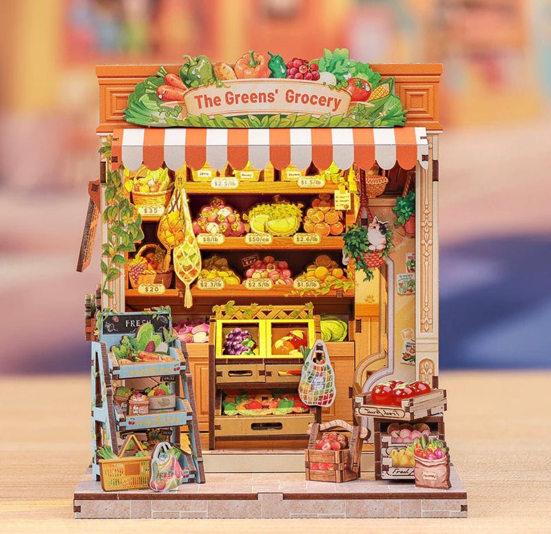 CUTEBEE DIY Book Nook Kit - The Green’s Grocery - Cutebee