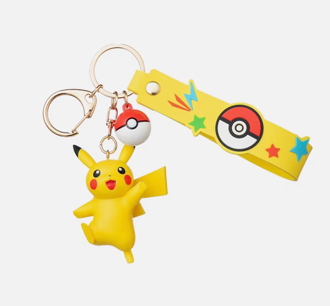 Pokémon Keychain Pikachu Wrist Strap - Funism