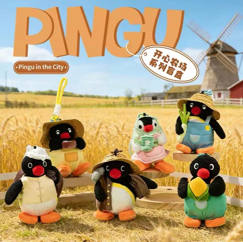 Pingu Happy Farm Series Blind Box Plush Doll - Other