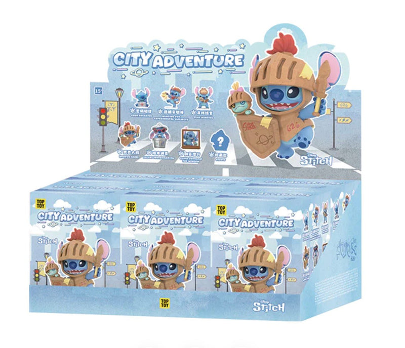 Disney Stitch City Adventure Series Figures Blind Box - Top Toy