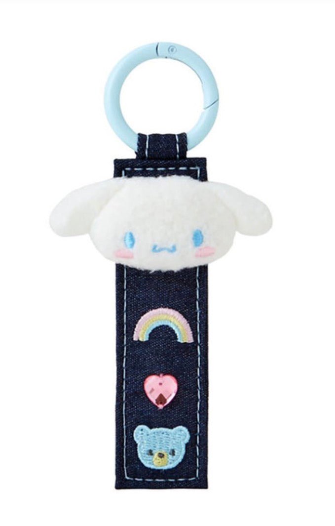 Sanrio Cinnamoroll Tag Key Holder (Denim Patch) - Sanrio