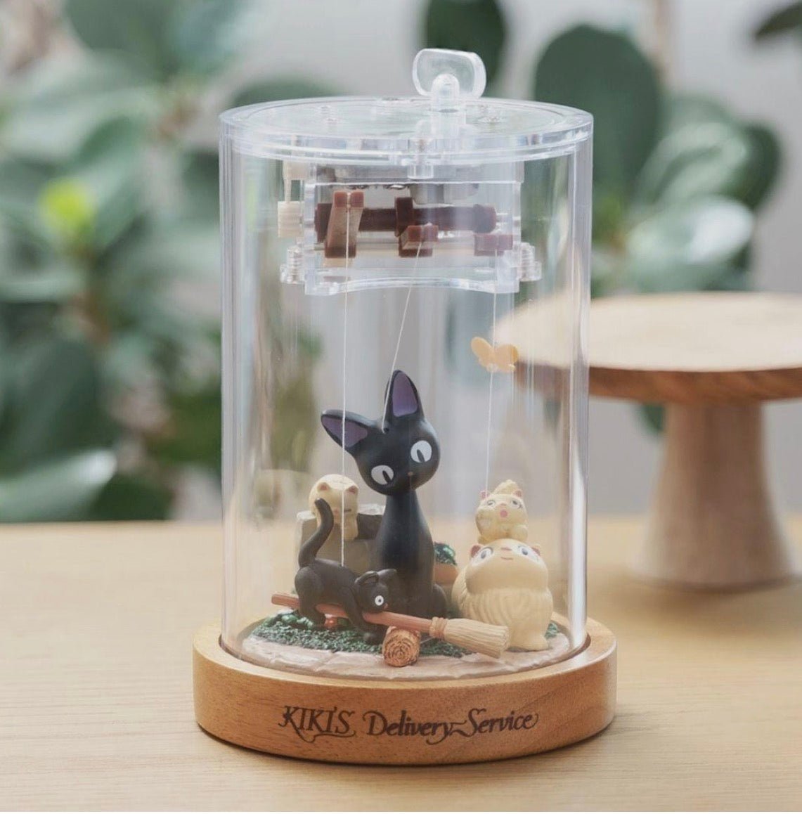 Sekiguchi Studio Ghibli Kiki's Delivery Service Jiji Puppet Music Box - Rolife