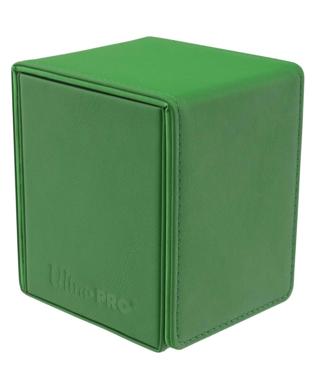 Vivid Alcove Flip Deck Box - Green - Ultra Pro Deck Boxes - Ultra Pro