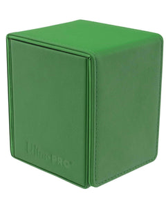 Vivid Alcove Flip Deck Box - Green - Ultra Pro Deck Boxes - Ultra Pro