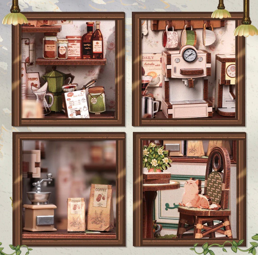 CUTEBEE DIY Miniature House | Sunny Cafe - Cutebee