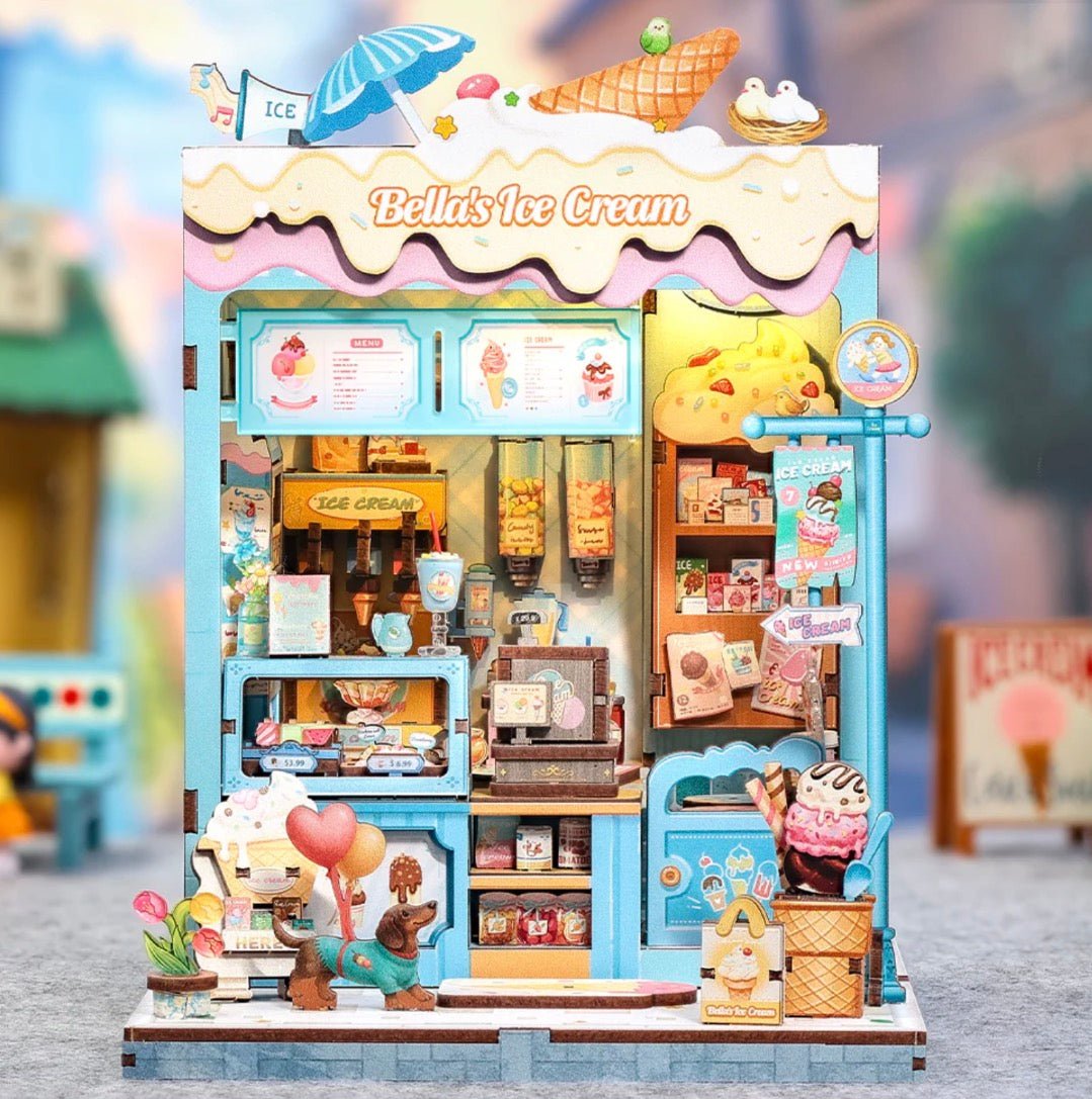 CUTEBEE DIY Miniature House | Bella’s Ice Cream - Cutebee