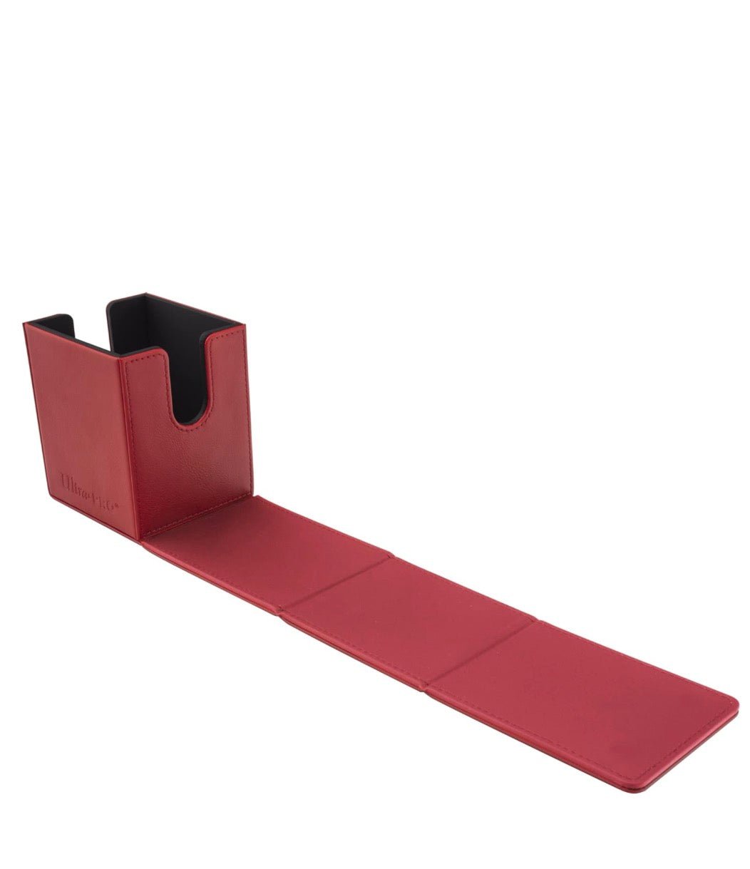 Vivid Alcove Flip Deck Box - Red - Ultra Pro Deck Boxes - Ultra Pro