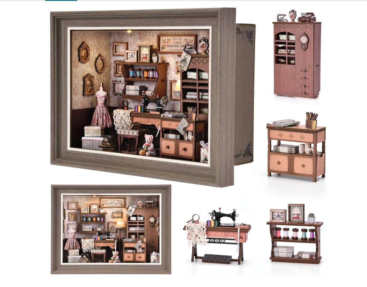 Pending - Lily Sewing Shop Book Nook - Aslowsnail