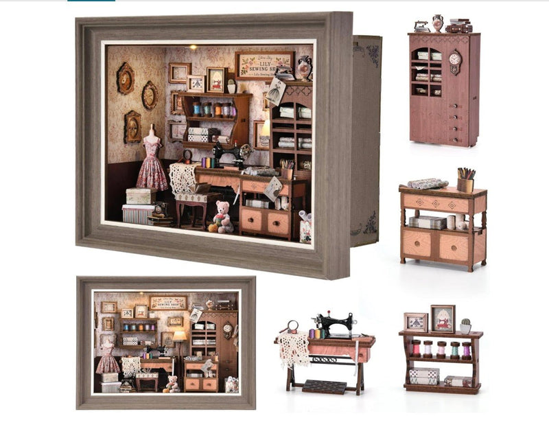 Pending - Lily Sewing Shop Book Nook - Aslowsnail
