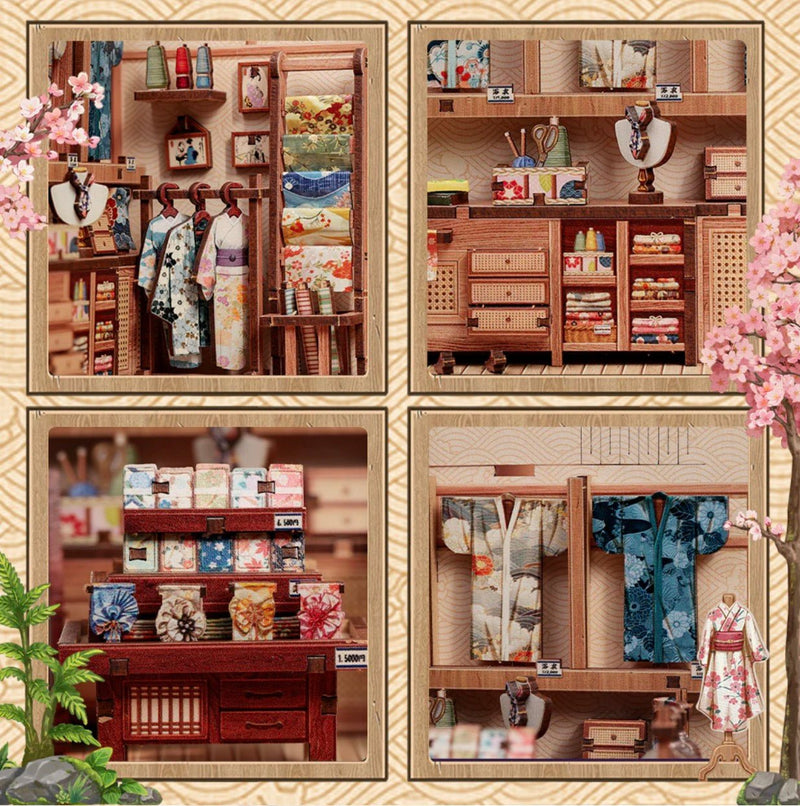 CUTEBEE DIY Miniature House | Sakura o kimono shop - Cutebee