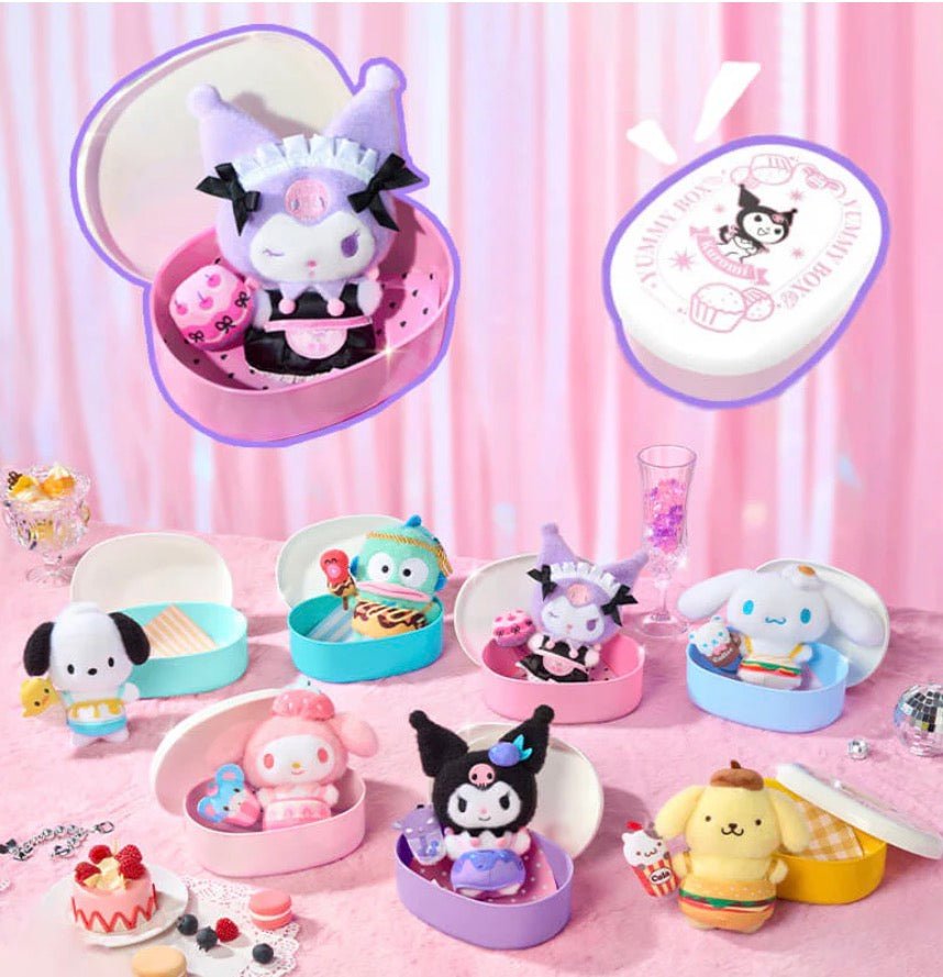 Sanrio Characters Happy Time Yummy Box Plush Figures - Other