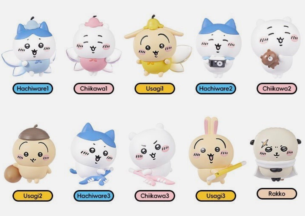 Chiikawa Series Happy Partner Figure Toys - Miniso