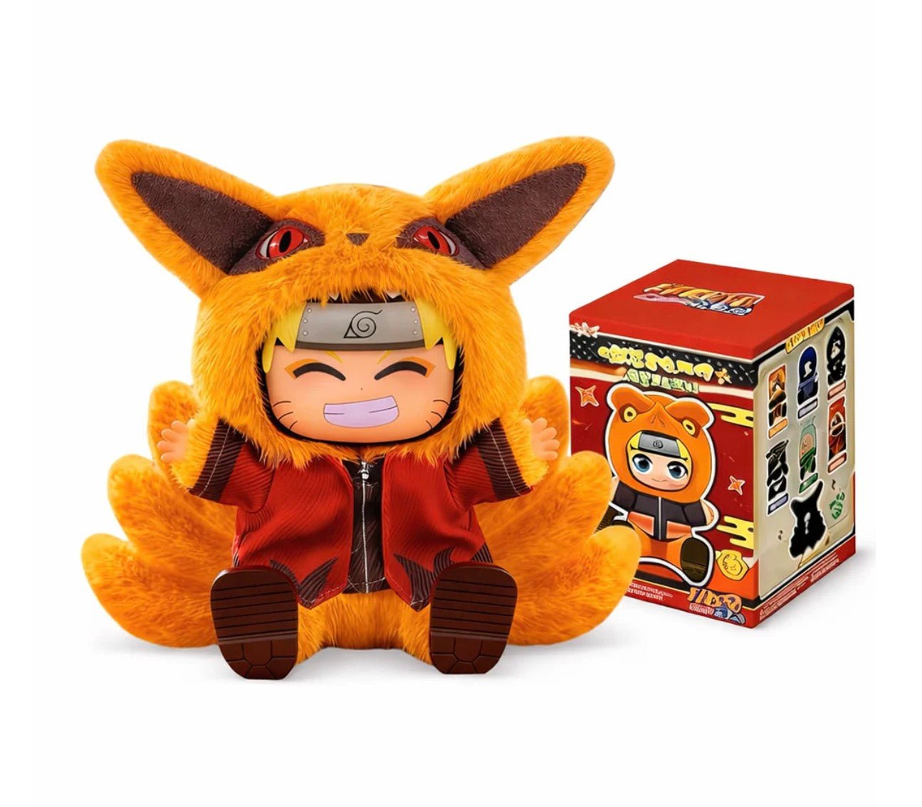 Naruto Shippuden Cute Beast Party Series Keychain Plush Blind Box - Top Toy