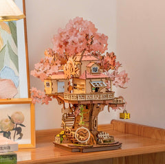 Pending - Rolife 3D Wooden Puzzle - Sakura Tree House TGS04 - Rolife