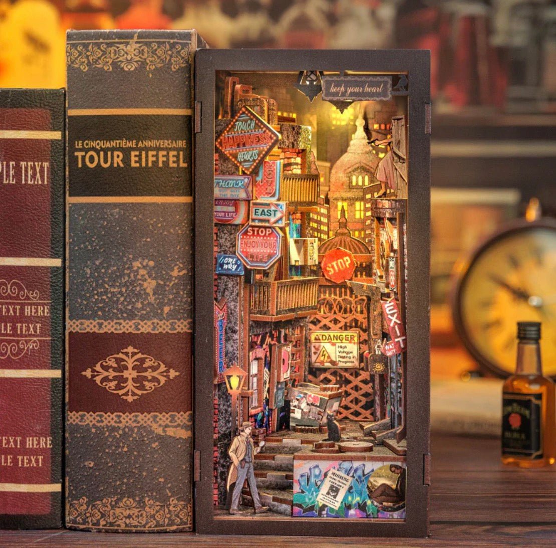 CUTEBEE DIY Book Nook Kit - The Long Goodbye - Cutebee