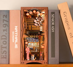 CUTEBEE DIY Book Nook Kit - Under the Sakura Tree - Cutebee