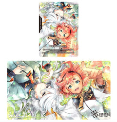 GUNDAM CARD GAME Official Playmat and Card Set Suletta & Miorine［EVX02］ - Bandai