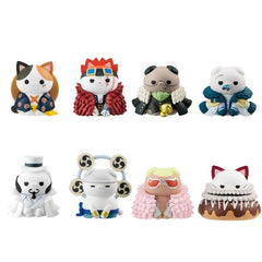 MEGA CAT PROJECT ONE PIECE Nyan Peace Meow! Luffy & Rivals Blind Box - RE-MENT