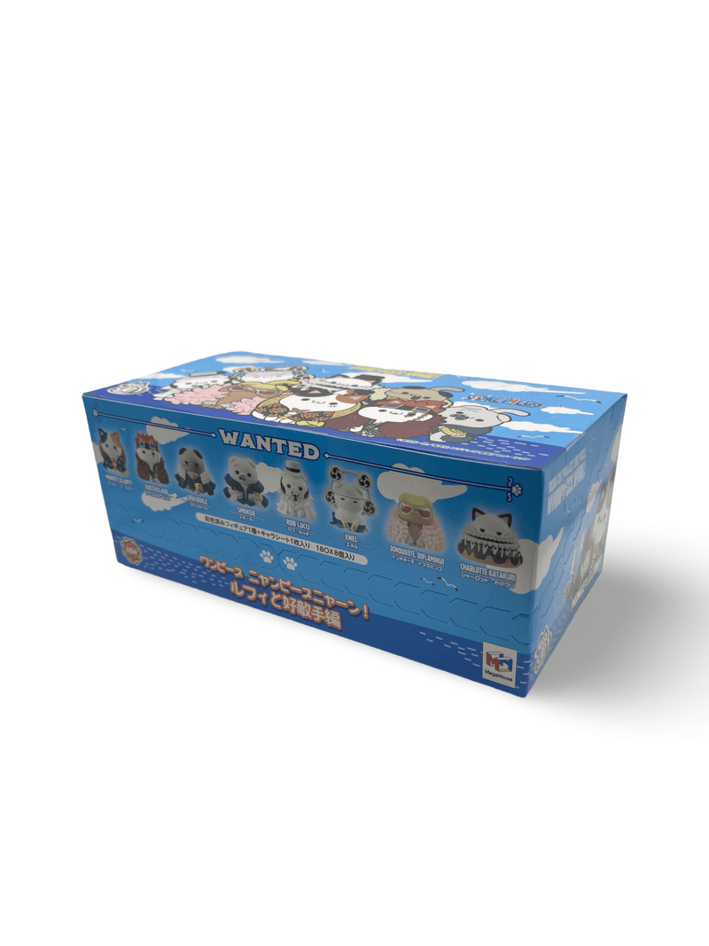 One Piece Mega Cat Project Nyan Piece Nyaan! Luffy & Rivals Figure Set - MegaHouse